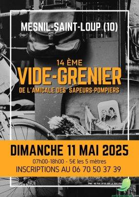 Vide grenier: Mesnil Saint Loup - 0