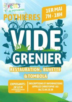 Vide grenier: Pothières - 0