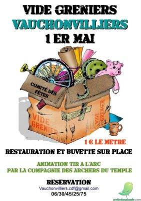 Vide grenier: Vauchonvilliers - 0