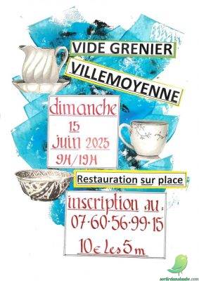 Vide grenier: Villemoyenne - 0