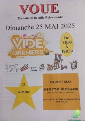 Vide grenier: Voué - 0