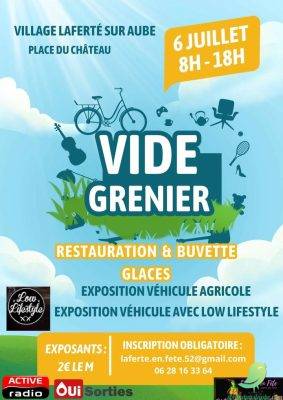 Vide grenier: Laferté sur Aube - 0