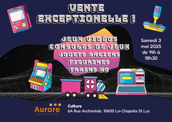 Vente exceptionnelle de jeux vidéos et jouets anciens - 0