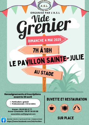 Vide grenier: Pavillon - 0