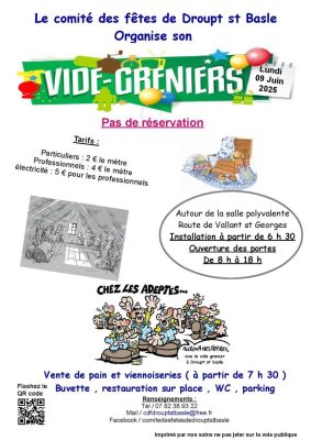 Vide grenier: Droupt Saint Basle - 0