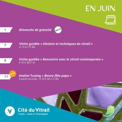 Juin à la Cité du Vitrail - 1