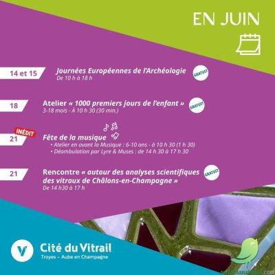 Juin à la Cité du Vitrail - 2
