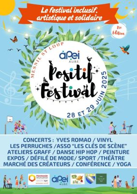 Positif Festival, le festival artistique, inclusif et solidaire - 0