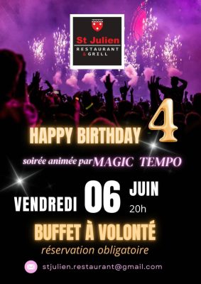 Soirée anniversaire - 0