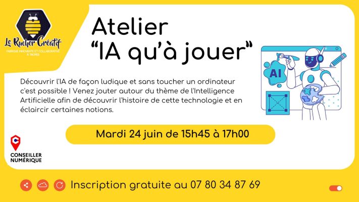 Atelier « IA qu&rsquo;à jouer » - 0