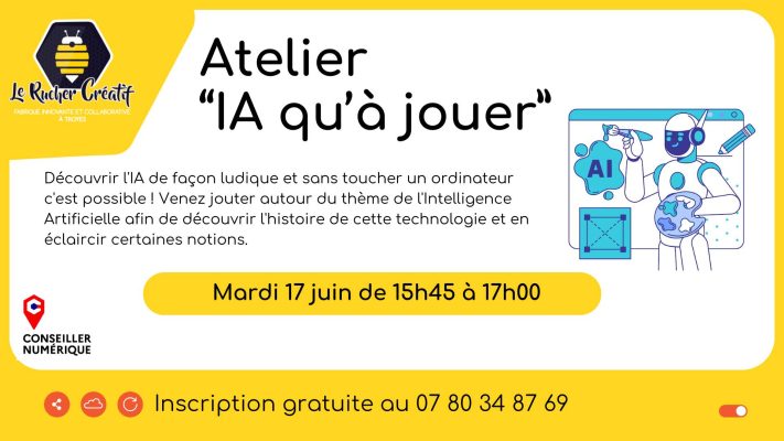 Atelier « IA qu&rsquo;à jouer » - 0