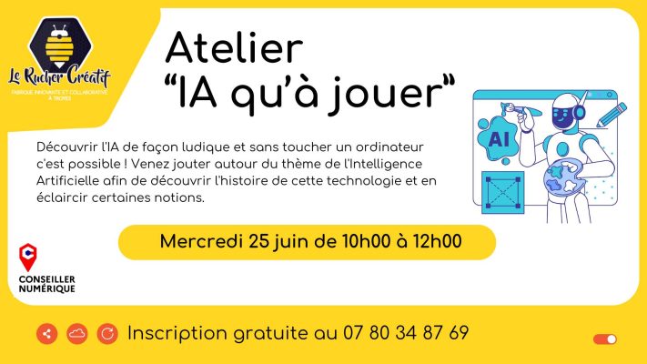 Atelier « IA qu&rsquo;à jouer » - 0