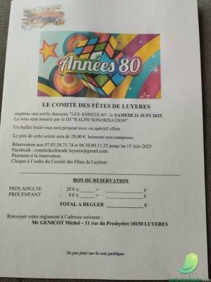 Soirée années 80 - 0