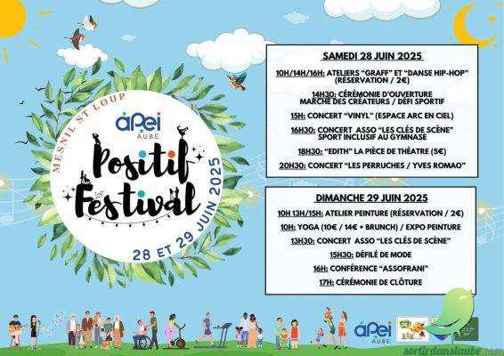 Positif Festival, le festival artistique, inclusif et solidaire - 1