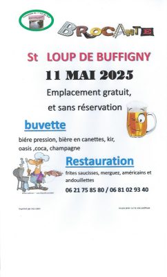 Brocante: St Loup de Buffigny - 0