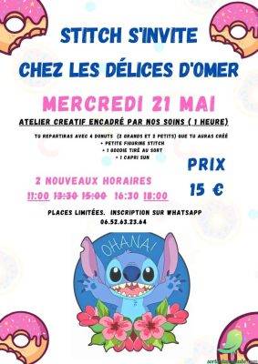 STITCH s&rsquo;invite chez LES DELICES D&rsquo;OMER - 0