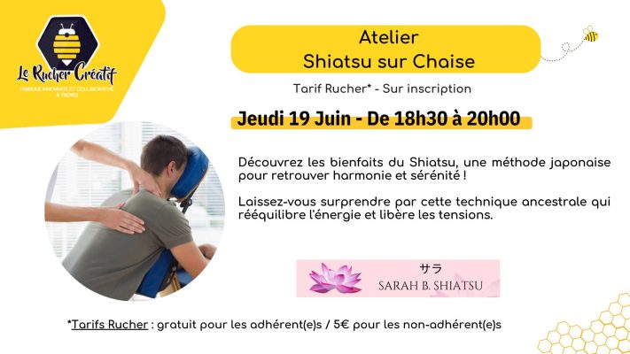 Atelier Shiatsu sur Chaise - 0