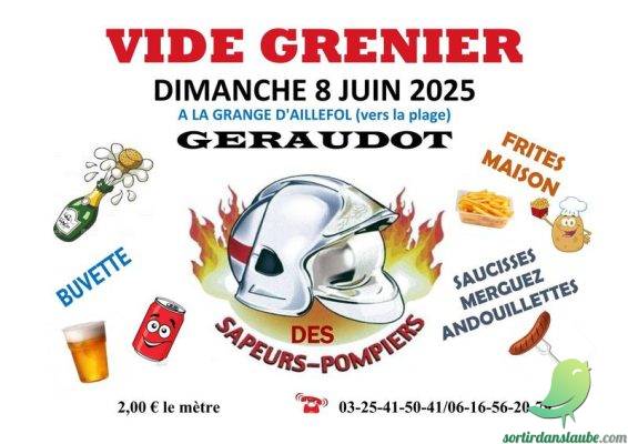 Vide grenier: Géraudot - 0