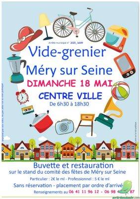 Vide grenier: Méry - 0