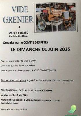 Vide grenier: Origny - 0