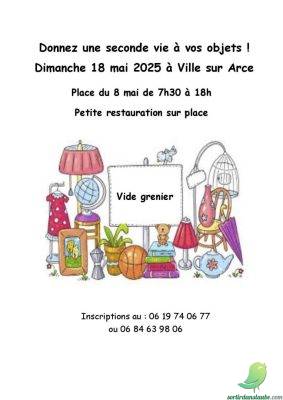 Vide grenier: Ville sur Arce - 0