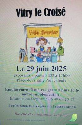 Vide grenier: Vitry le Croisé - 0