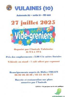 Vide grenier: Vulaines - 0