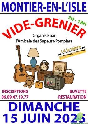 Vide grenier: Montier en L&rsquo;Isle - 0