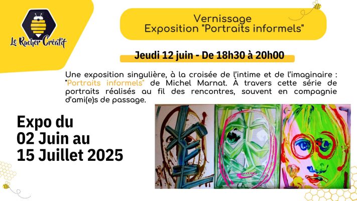 Vernissage Exposition « Portraits informels » - 0