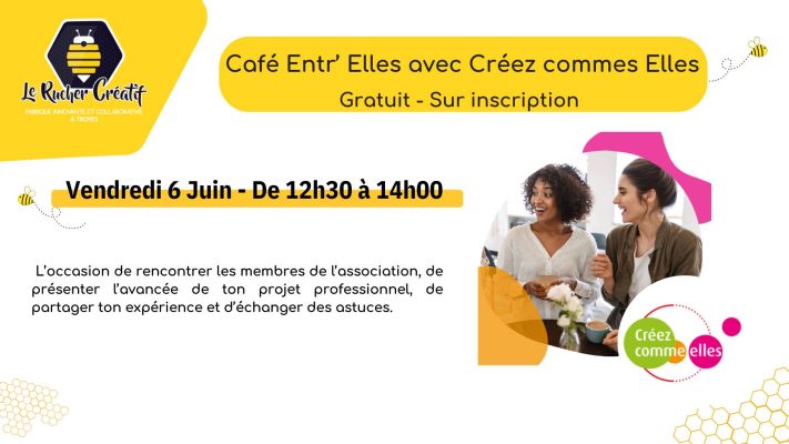 Café Entr&rsquo;Elles avec Créez Comme Elles - 0