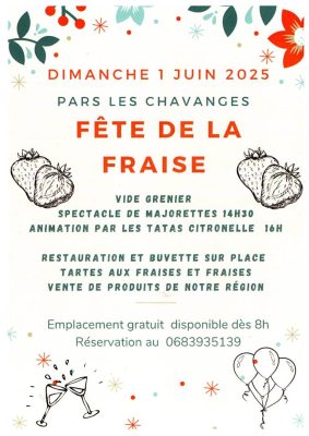 Fête de la fraise , vide grenier - 0