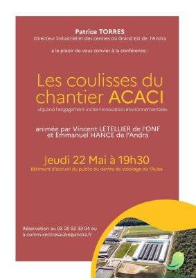 Conférence: Les coulisses du chantier ACACI - 1