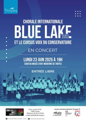 Chorale Internationale BLUE LAKE (US) et le Cursus Voix du Conservatoire en concert - 0