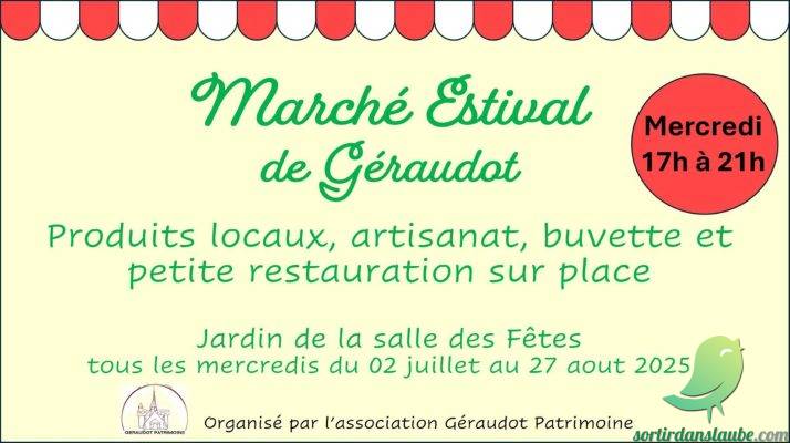 Marché estival: Géraudot - 0