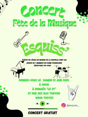 Concert du groupe Esquiss’ - 0