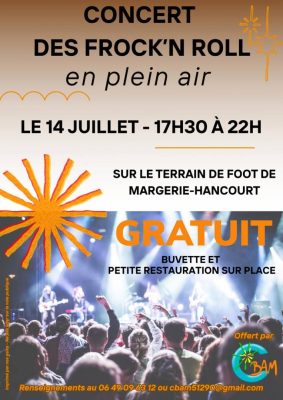 Concert Gratuit Plein Air avec groupe ROCK et 2 chanteurs - 0