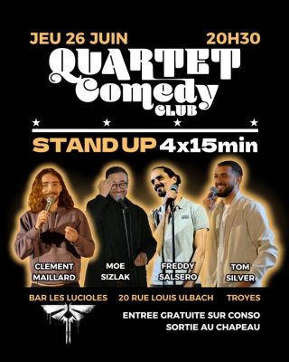 Quartet Comedy Club au Luciole - 0