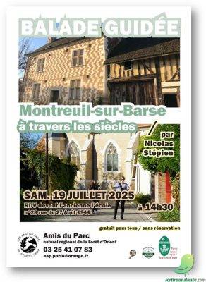 Balade découverte « Montreuil-sur-Barse à travers les siècles »  - 0