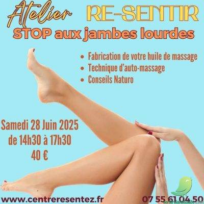 Atelier: stop aux jambes lourdes - 0