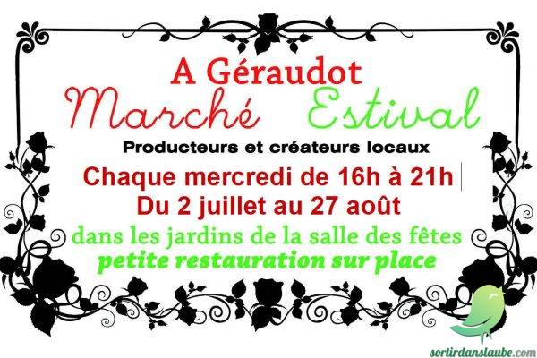 Marché estival: Géraudot - 0