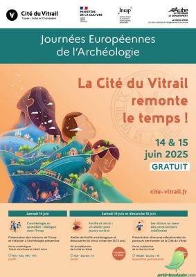 Journées européennes de l’Archéologie: Cité du Vitrail - 0