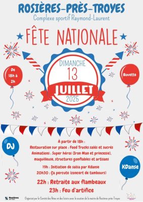 Fête nationale: Rosières - 0