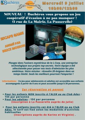 Escape Game Opération immersion - 0