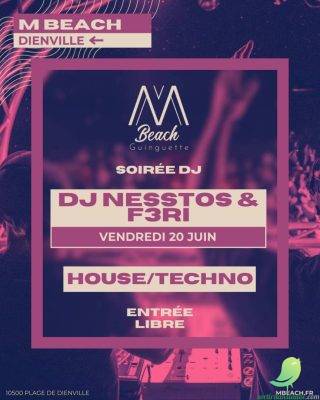 Soirée House-Techno // DJ NESSTOS & F3RI - 0