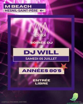 Soirée Années 80&rsquo;s // DJ WILL - 0