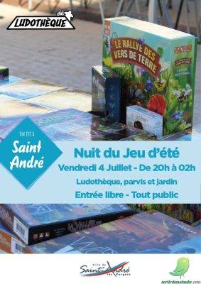 Un été à Saint André: nuit du jeu d&rsquo;été - 0