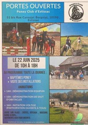 Porte ouverte: poney club d&rsquo;Estissac - 0