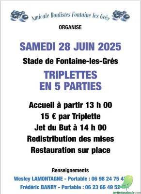Concours de pétanque - 0