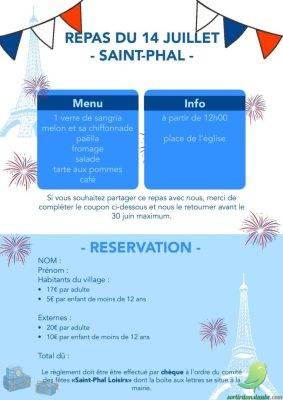 Repas du 14 juillet - 0