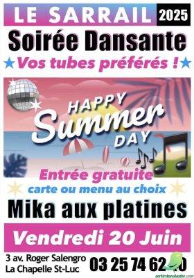 Soirée dansante avec Mike aux platines - 0
